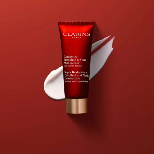 Clarins Pflege Für Lippen, Hals & Dekolleté^Concentre Decollete Et Cou Multi-Intensif - Superintensives Anti-Age Dekolleté- Und Halspflege-Konzentrat