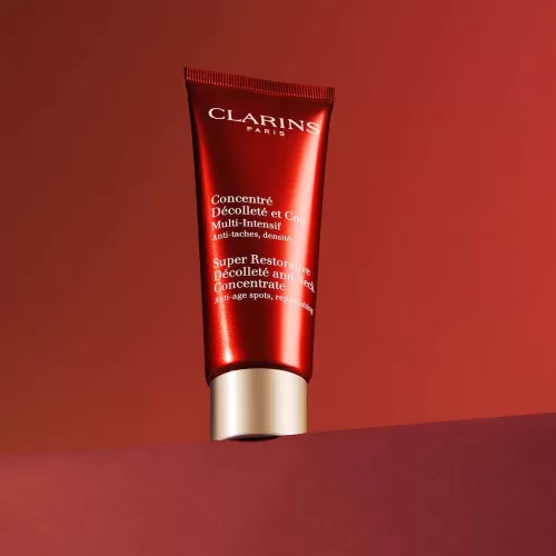 Clarins Pflege Für Lippen, Hals & Dekolleté^Concentre Decollete Et Cou Multi-Intensif - Superintensives Anti-Age Dekolleté- Und Halspflege-Konzentrat