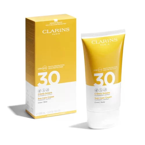 Clarins Sonnenschutz^Creme Solaire Spf 30 - Feuchtigkeit Spendende Sonnenschutz-Creme Fur Den Körper Spf 30