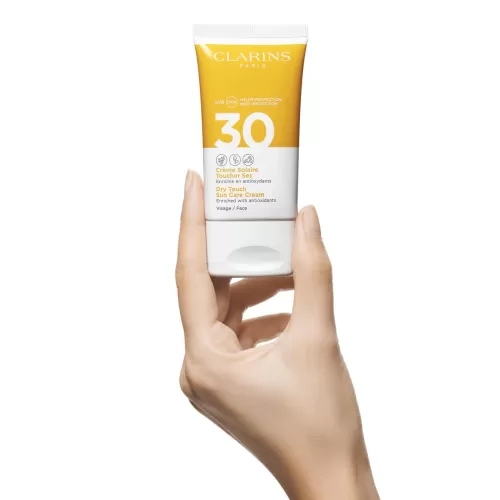 Clarins Sonnenschutz^Creme Solaire Toucher Sec Spf 30 - Sonnenschutz-Creme "Dry Touch" Fur Das Gesicht Spf 30