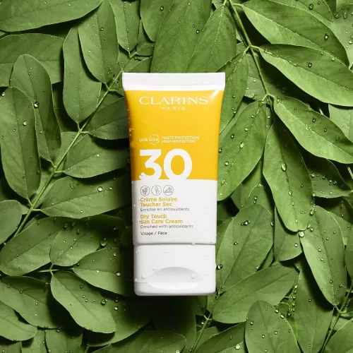 Clarins Sonnenschutz^Creme Solaire Toucher Sec Spf 30 - Sonnenschutz-Creme "Dry Touch" Fur Das Gesicht Spf 30