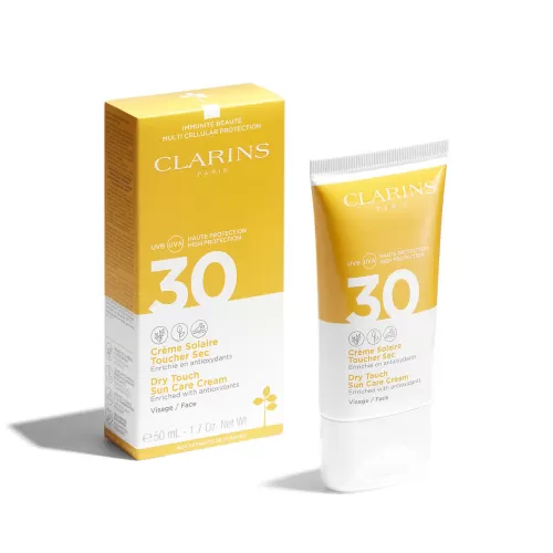 Clarins Sonnenschutz^Creme Solaire Toucher Sec Spf 30 - Sonnenschutz-Creme "Dry Touch" Fur Das Gesicht Spf 30