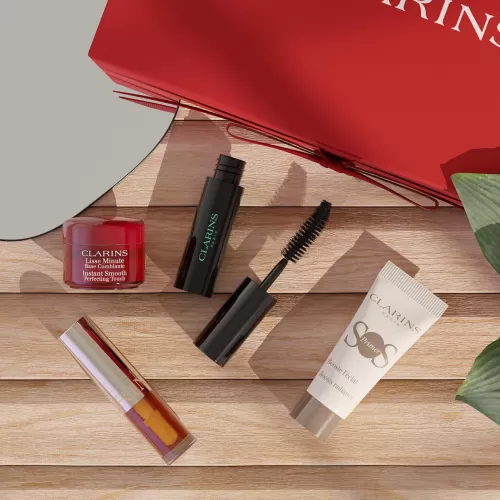 Clarins Lippenpflege-Ol^Discovery-Kit Makeup Essentials
