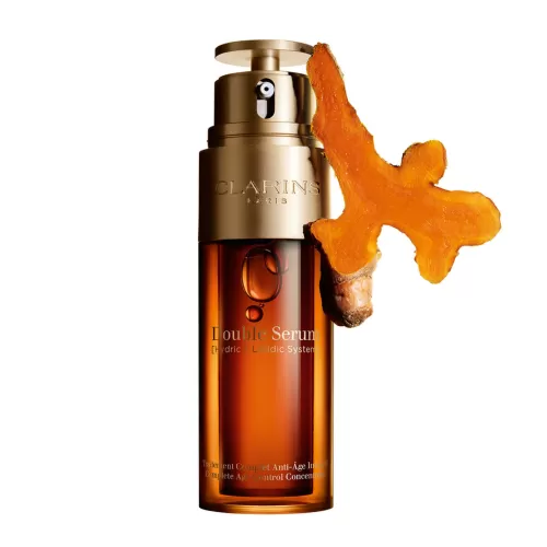 Clarins Anti-Age Pflege^Double Serum - Ganzheitliches Konzentrat Fur Jugendliche Haut