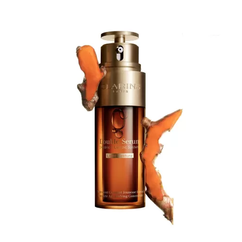 Clarins Anti-Age Pflege^Double Serum Light Texture - Ganzheitliches Konzentrat Fur Jugendliche Haut