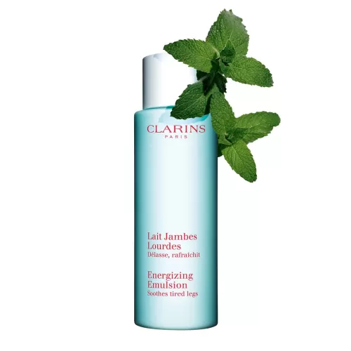Clarins Feuchtigkeit^Emulsion Lait Jambes Lourdes Bei Schweren, Muden Beinen