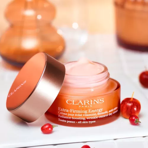 Clarins Tagespflege^Extra-Firming Energy - Straffende Anti-Age Tagescreme Fur Vitalisierten Glow Fur Jeden Hauttyp