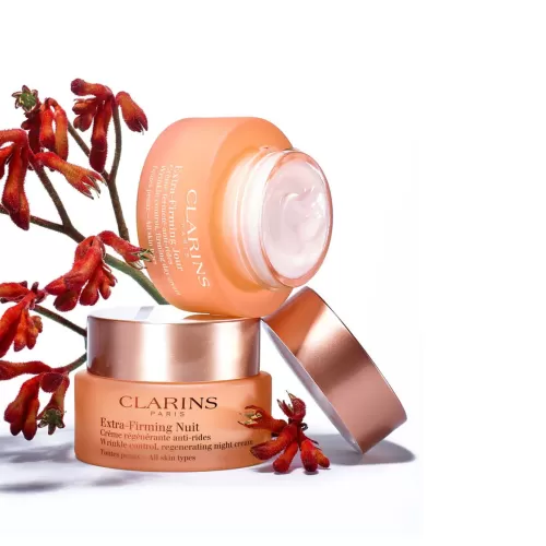 Clarins Nachtpflege^Extra-Firming Nuit - Regenerierende Anti-Age Nachtcreme Fur Jeden Hauttyp