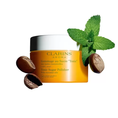 Clarins Körperpeeling^Gommage Au Sucre "Tonic" - Zucker-Peeling Fur Den Körper