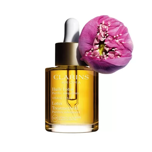 Clarins Aromaphytocare^Huile Lotus - Gesichtspflege-Ol Fur Misch-/Olige Haut