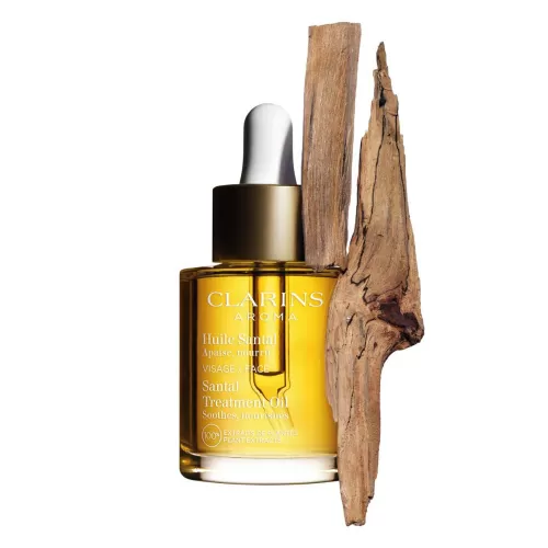 Clarins Gesichtsöle^Huile Santal - Beruhigendes, Nahrendes Gesichtspflege-Ol