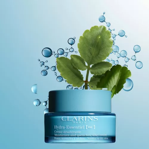 Clarins Tagespflege^Hydra-Essentiel [Ha ] Creme Desalterante - Feuchtigkeitscreme Fur Normale Bis Trockene Haut