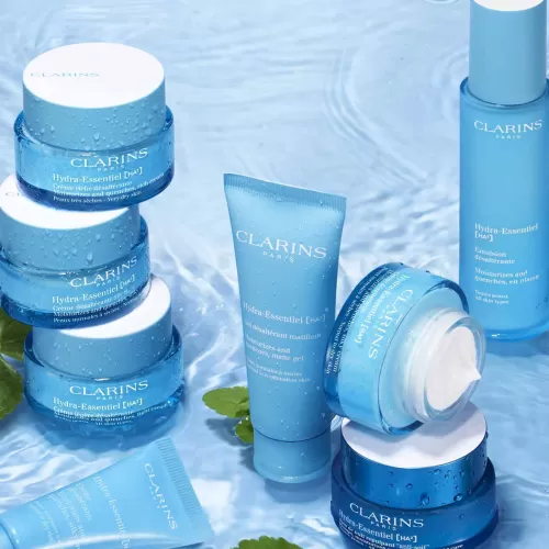 Clarins Tagespflege^Hydra-Essentiel [Ha ] Creme Desalterante - Feuchtigkeitscreme Fur Normale Bis Trockene Haut