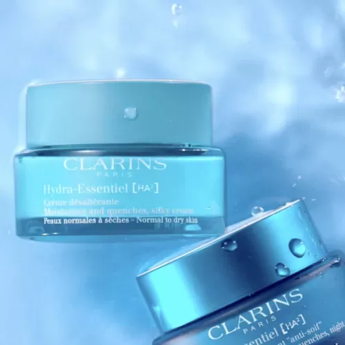 Clarins Tagespflege^Hydra-Essentiel [Ha ] Creme Desalterante - Feuchtigkeitscreme Fur Normale Bis Trockene Haut