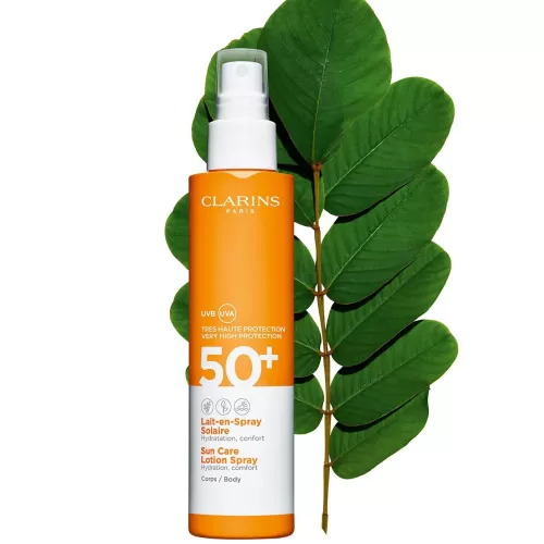 Clarins Sonnenschutz^Lait-En-Spray Solaire Spf 50+ - Sonnenschutz-Milch Fur Den Körper Im Spray Spf 50+