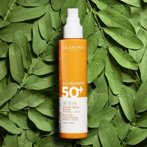 Clarins Sonnenschutz^Lait-En-Spray Solaire Spf 50+ - Sonnenschutz-Milch Fur Den Körper Im Spray Spf 50+