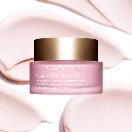 Clarins Tagespflege^Multi-Active Jour Tagescreme Bei Ersten Falten Spf 20