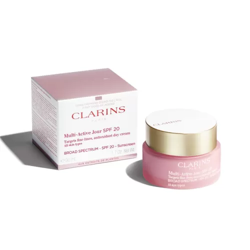 Clarins Tagespflege^Multi-Active Jour Tagescreme Bei Ersten Falten Spf 20