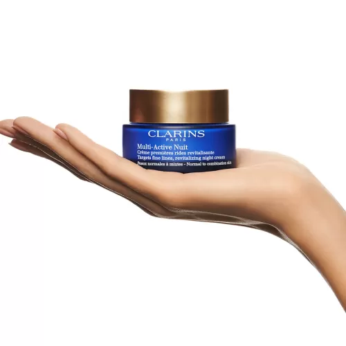 Clarins Nachtpflege^Multi-Active Nuit - Revitalisierende Nachtcreme Bei Ersten Falten Fur Normale Haut Bis Mischhaut
