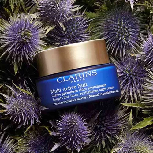 Clarins Nachtpflege^Multi-Active Nuit - Revitalisierende Nachtcreme Bei Ersten Falten Fur Normale Haut Bis Mischhaut
