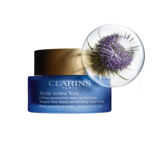Clarins Nachtpflege^Multi-Active Nuit - Revitalisierende Nachtcreme Bei Ersten Falten Fur Trockene Haut