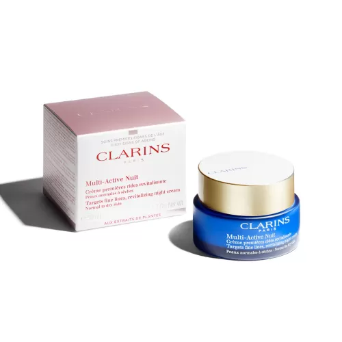 Clarins Nachtpflege^Multi-Active Nuit - Revitalisierende Nachtcreme Bei Ersten Falten Fur Trockene Haut