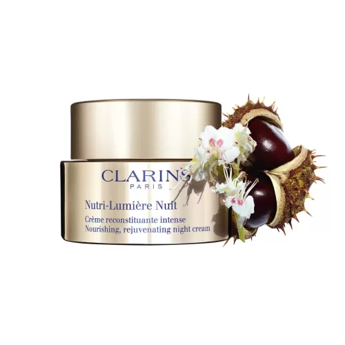 Clarins Anti-Age Pflege^Nutri-Lumiere Nuit - Nahrende, Aufbauende Anti-Age Nachtcreme - Fur Jeden Hauttyp