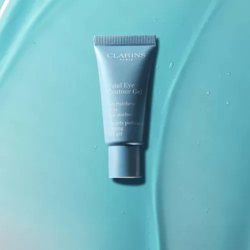 Clarins Augenpflege^Total Eye Contour Gel - Erfrischendes Augenpflege-Gel Bei Schwellungen