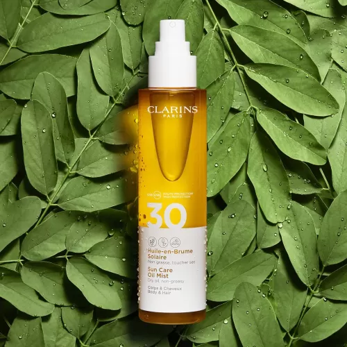Clarins Sonnenschutz^Transparentes Sonnenschutz-Ol Fur Körper Und Haare Im Spray Uva/Uvb 30