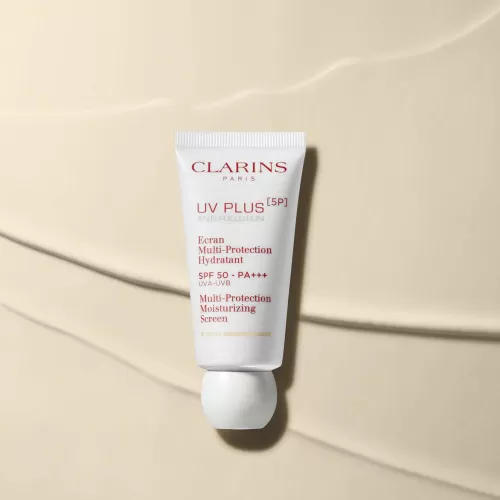 Clarins Sonnenschutz^Uv Plus [5P] Anti-Pollution Beige - Feuchtigkeit Spendender Mehrfachschutz Als Erganzung Zur Tagespflege