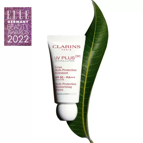 Clarins Sonnenschutz^Uv Plus [5P] Anti-Pollution Spf 50 - Mehrfachschutz Als Erganzung Zur Tagespflege Spf 50