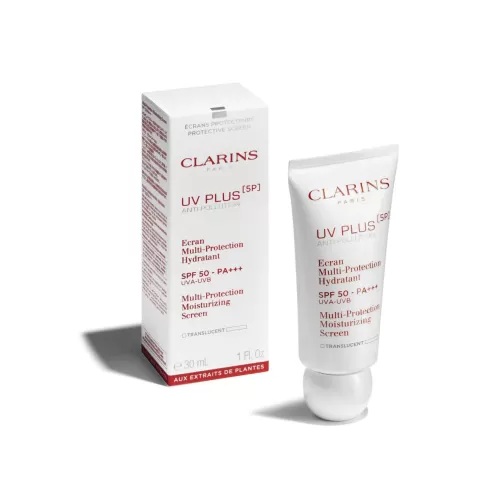Clarins Sonnenschutz^Uv Plus [5P] Anti-Pollution Spf 50 - Mehrfachschutz Als Erganzung Zur Tagespflege Spf 50