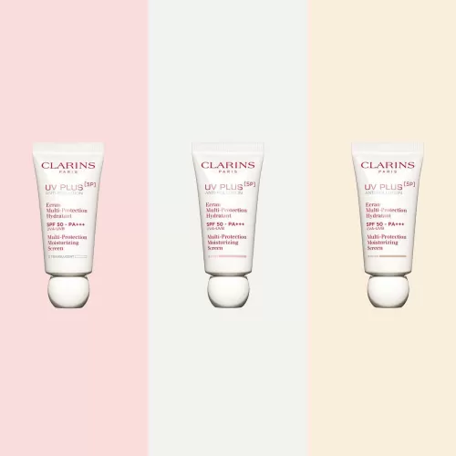 Clarins Sonnenschutz^Uv Plus [5P] Anti-Pollution Spf 50 - Mehrfachschutz Als Erganzung Zur Tagespflege Spf 50