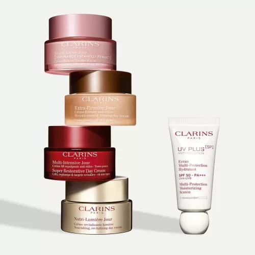 Clarins Sonnenschutz^Uv Plus [5P] Anti-Pollution Spf 50 - Mehrfachschutz Als Erganzung Zur Tagespflege Spf 50